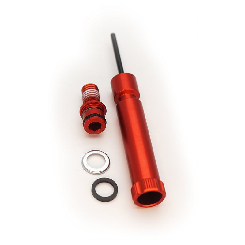 ROCKSHOX Rebound damper adjuster knob long/bolt, aluminum For Tora 29