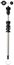 ROCKSHOX Dual position Air spring, toppkapsel, aluminium justeringsknott-oppsett 160 mm fjær for Lyrik