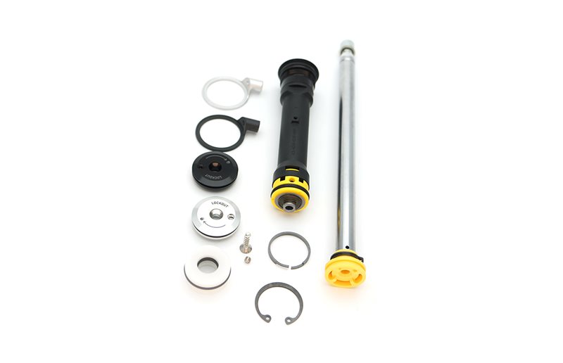 ROCKSHOX Vaimenninkokoonpano Kaukosäädin 17 mm (Poploc, Ennen 2013 Pushloc) Turnkey Gold Solo Air (Sisältää oikeanpuoleiset sisäosat) - Paragon A1