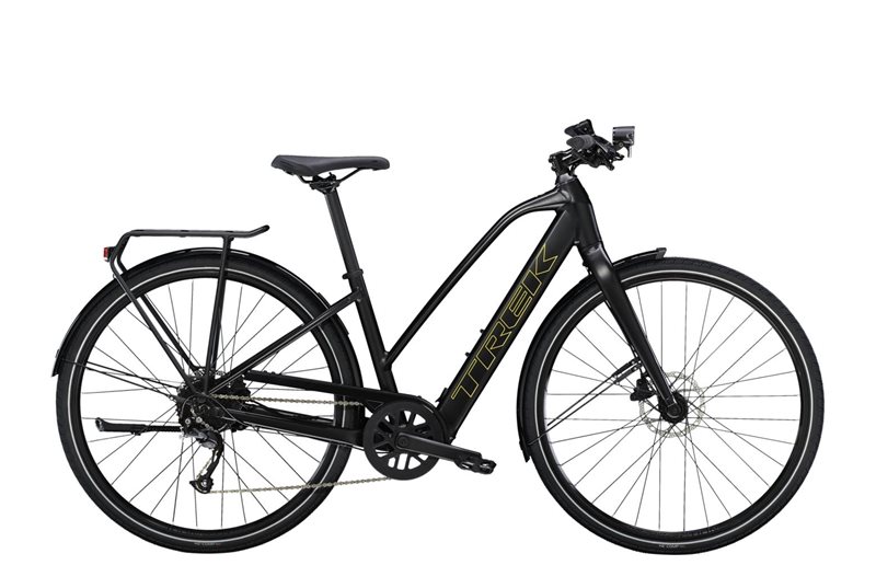 Trek Elsykkel Dame Fx+ 2 Stagger Satin Trek Black