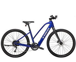 Elcykel Trek Dual Sport+ 2 Stagger Dame Blå