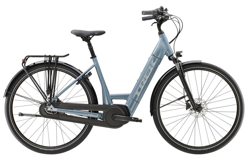 Trek Elsykkel for damer District+ 3 Lowstep Battleship Blue