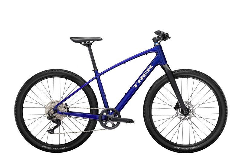 Trek Crosshybrid Hybrid-sykkel Dual Sport 3 Gen 5 Hex Blue