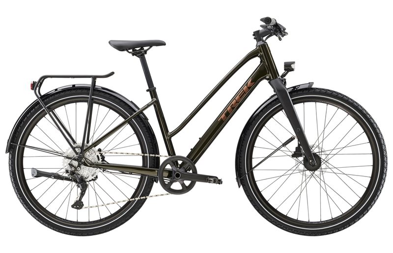 Trek Hybrid Sykkel Dual Sport 3 Dame Eq Stagger Gen 5 svart