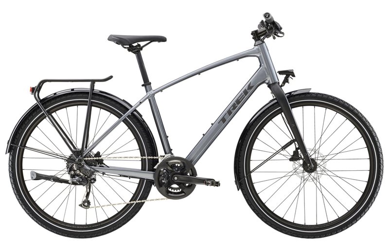 Trek Crosshybrid Hybrid Sykkel Dual Sport 2 Eq Gen 5 Galactic Grey