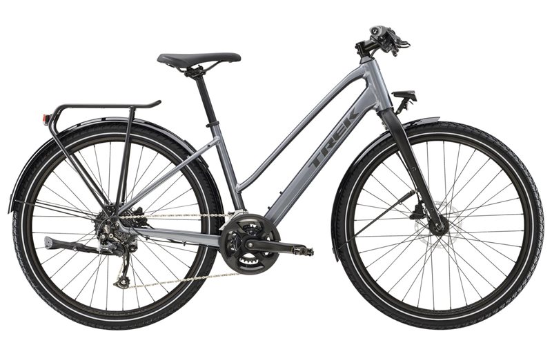 Trek Hybridcykkel Dame Dual Sport 2 Eq Stagger Gen 5 Galactic Grey