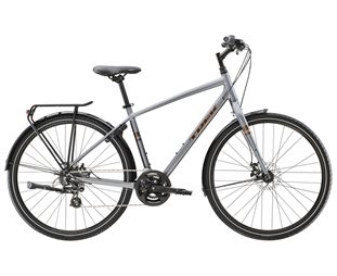 Hybridcykel Trek Verve 1 EQ Grå