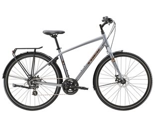 Trek Cityhybrid Hybrid Sykkel Verve 1 Eq Galactic Grey