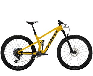 Trek Fullstendig Dempet MTB Top Fuel 9.8 Gx Axs Satin Baja Yellow