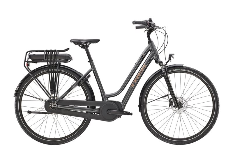 Trek Elsykkel for damer District+ 1 Midstep 300wh Lithium Grey