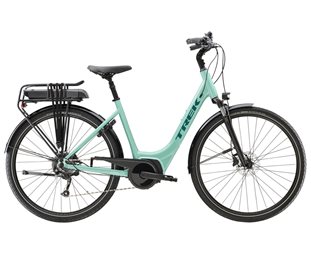 Trek Elcykel til kvinder Verve+ 2 Lowstep 400wh Blue Sage