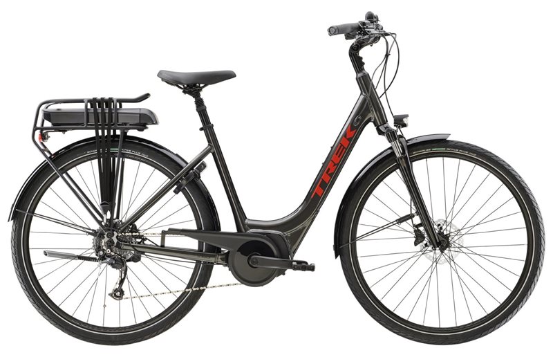Trek Elsykkel Dame Verve+ 2 Lowstep 500wh Dnister Black