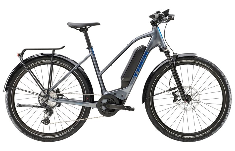 Trek Elsykkel Dame Allant+ 6 Stagger 545wh Galactic Grey