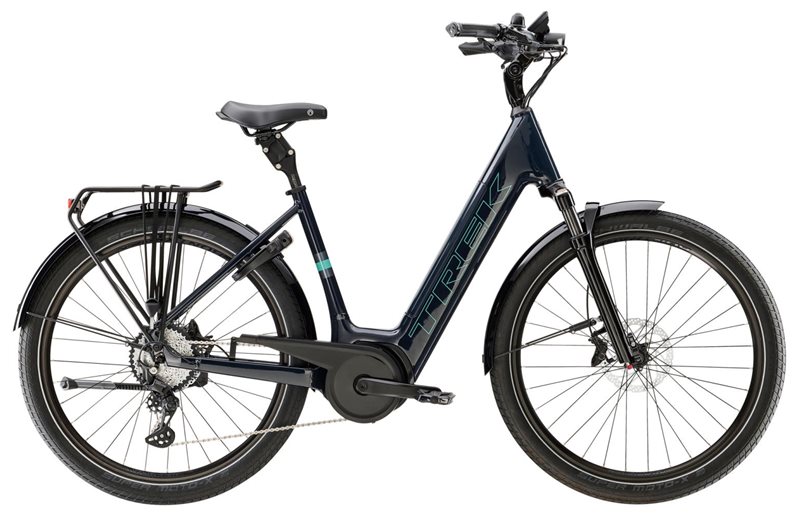 Trek Elsykkel Dame Verve+ 5 Lowstep 725wh Nautical Navy