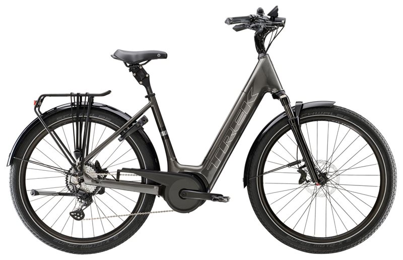 Trek Elsykkel for damer Verve+ 5 Lowstep 725wh Mercury