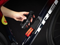 Trek Racer Komfort Domane SLR 9 Gen 4 Metallic Red Smoke til Blue Smoke Fa