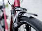 Trek Elsykkel for damer District+ 4 Lowstep 500wh Rage Red