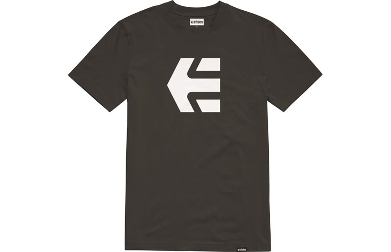 Etnies T-paita Icon Tee Musta/Valkoinen
