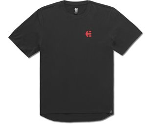 Etnies T-Shirt Icon Quick Dry Tee Black/Red