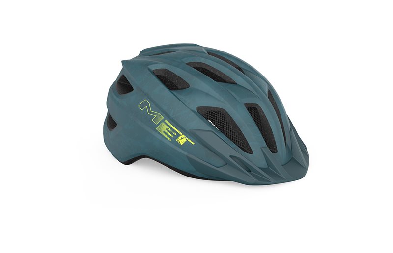 Lasten pyöräilykypärä MET Crackerjack Petrol Matt