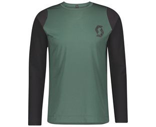 Scott Shirt M'S Trail Progressive L/S green