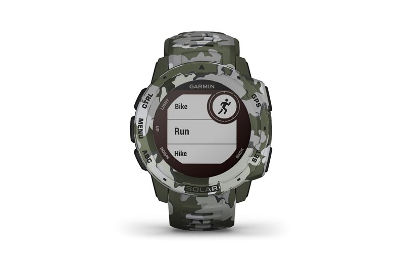 Urheilukello Garmin Instinct Solar GPS Camo Edition Vihreä