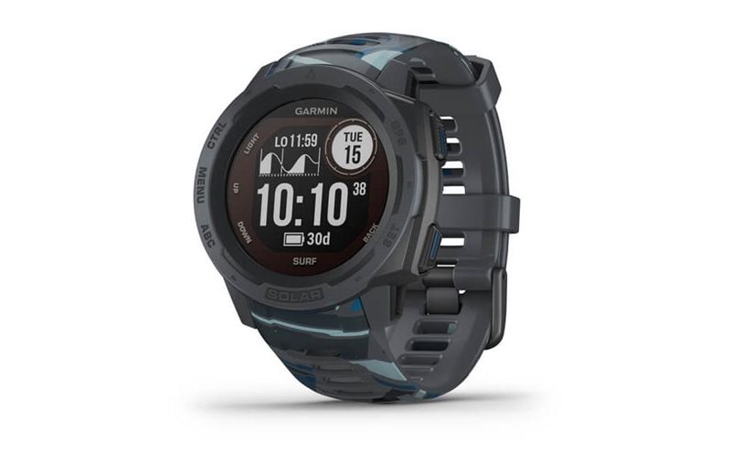 Garmin Urheilukello Instinct Solar GPS Surf Edition Gray