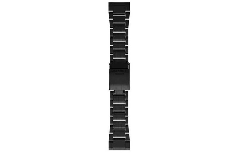 Garmin Ranneke QuickFit 26 Musta/Metalli