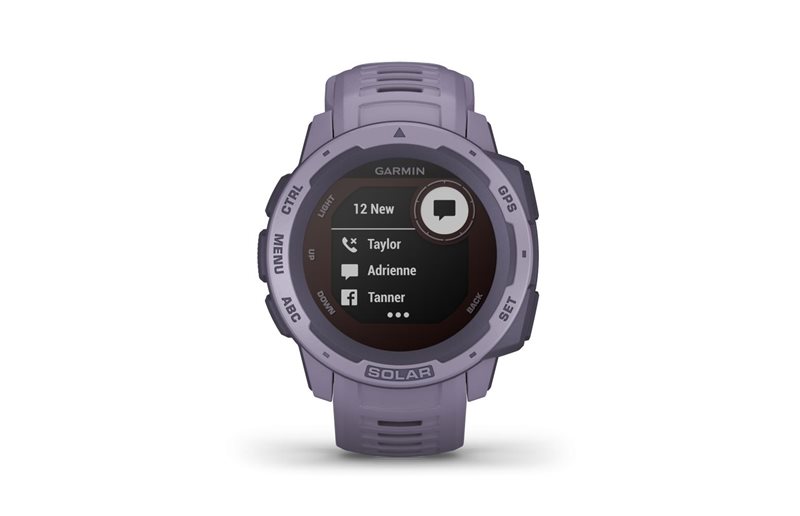 Garmin Treningklokke Instinct Solar GPS Purple