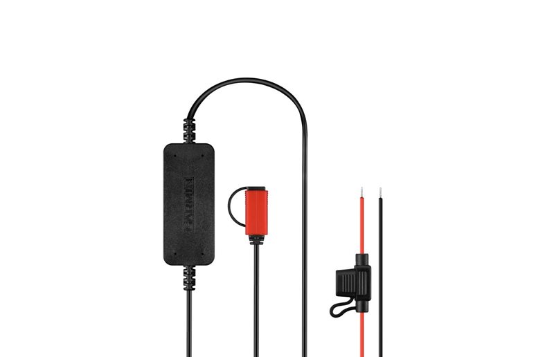 Garmin USB-strømkabel med avdekket ledning