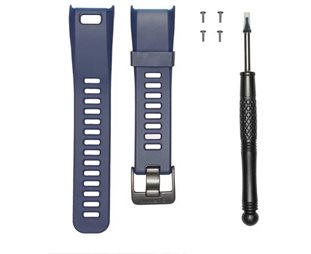 Garmin Armbandssats Vivosmart Silikon Mörkblå Medium