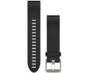 Garmin Armband Quickfit Fenix 5S Silikon Svart