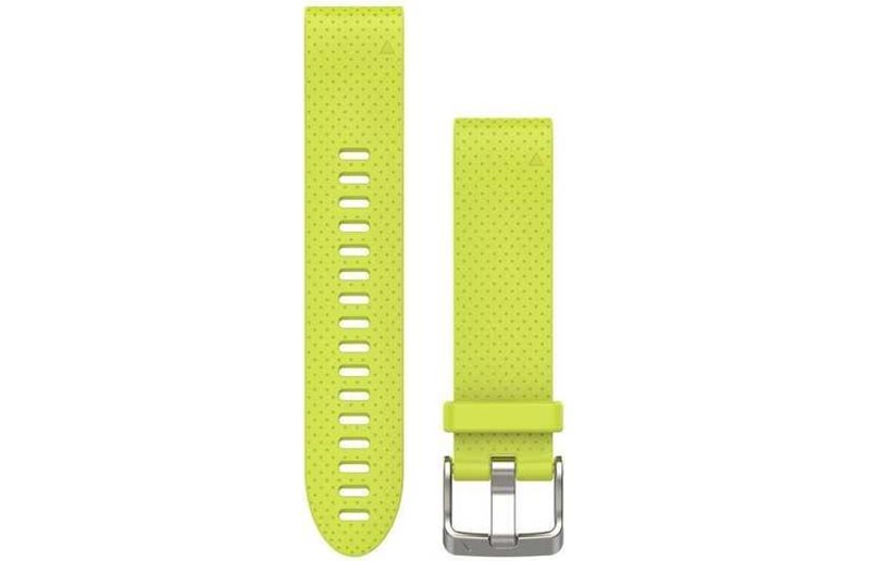 Garmin Armband Quickfit Fenix 5S Silikon Gul