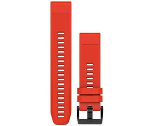 Garmin Armband Quickfit Fenix 5S Silikon Röd