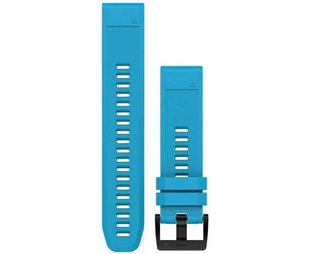 Garmin Armband Quickfit Fenix 5S Silikon Cirrusblå