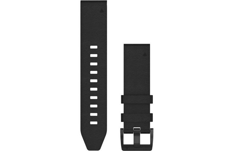 Garmin Ranneke QuickFit 22 Musta/Musta Nahka