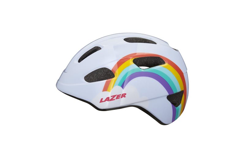 Lasten pyöräilykypärä Lazer Nutz Kc Pinkki/Violetti/Valkoinen