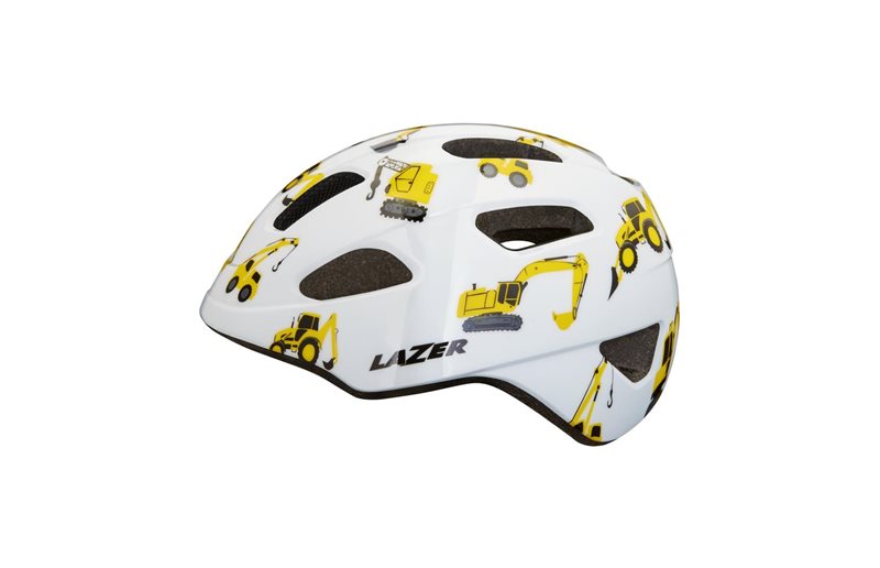 Lazer Cykelhjelm Pnut Kc Hvid/Orange/Grå