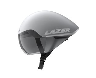 Pyöräilykypärä Lazer Victor KinetiCore Matte White Silver
