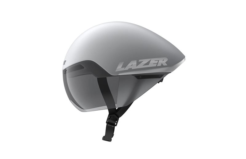 Pyöräilykypärä Lazer Victor KinetiCore Matte White Silver