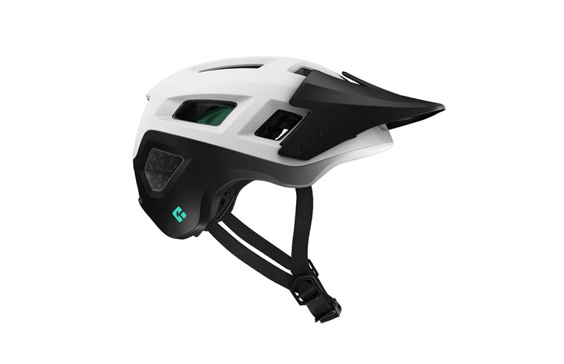 Lazer Sykkelhjelm Coyote KinetiCore Helmet Matte White Black