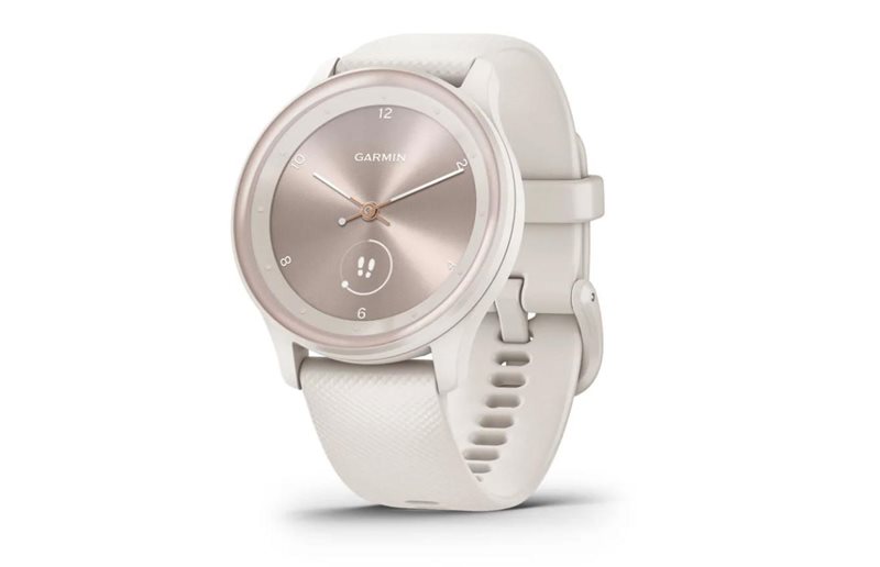 Träningsklocka Garmin Vivomove Sport Ww, Ivory, Silicone