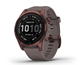 Multisport-älykello Garmin Fenix 7S Sapphire Dark Bronze Titanium, Shale Gray Ranneke