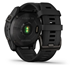 Multisport-älykello Garmin Fenix 7X Sapphire Carbon Gray Titanium, silikoniranneke