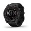 Saph/Black Ti W/Black Silicone Band