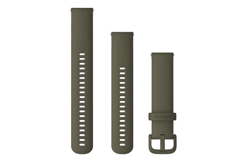 Armband Garmin Med Snabbfäste 20 Mm Mossa