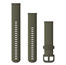 Armband Garmin Med Snabbfäste 20 Mm Mossa