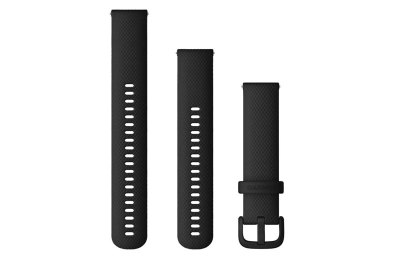 Armband Garmin Med Snabbfäste 20 Mm Svart