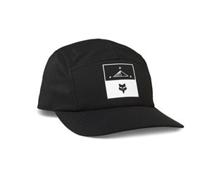 Fox Lippis Summit Camper 5 Panel Hat Musta
