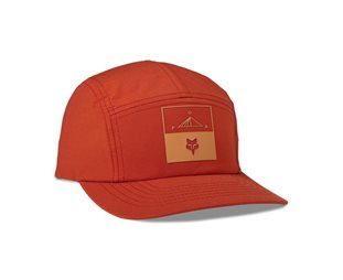 Fox Keps Summit Camper 5 Panel Hat Scarlet